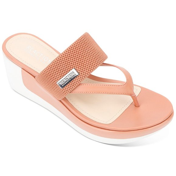 Kenneth Cole Reaction Women's Pepea Wedge Sandals - Picture 1 of 6